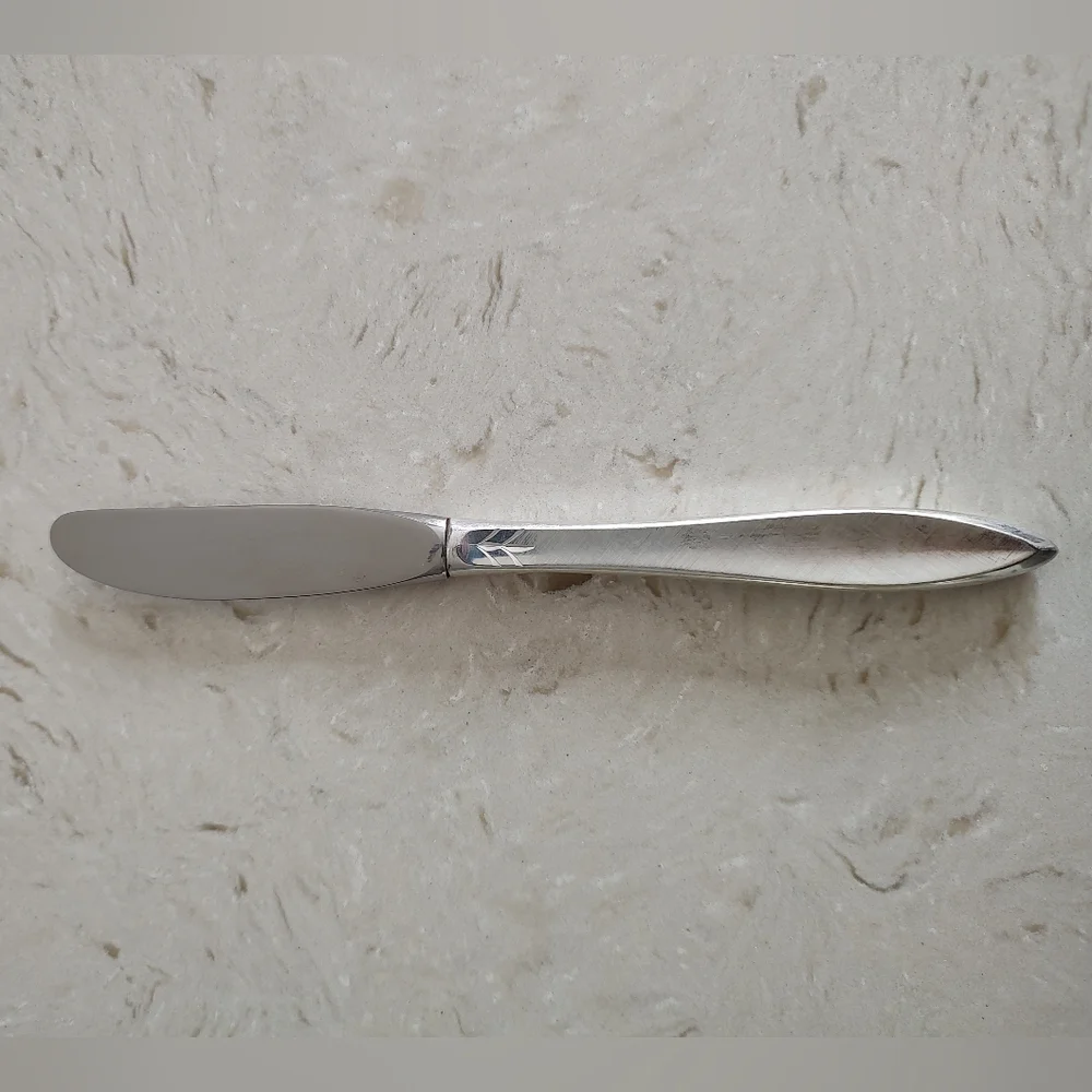 Gorham Gossamer Sterling Silver Butter Spreader Hollow Handle 7